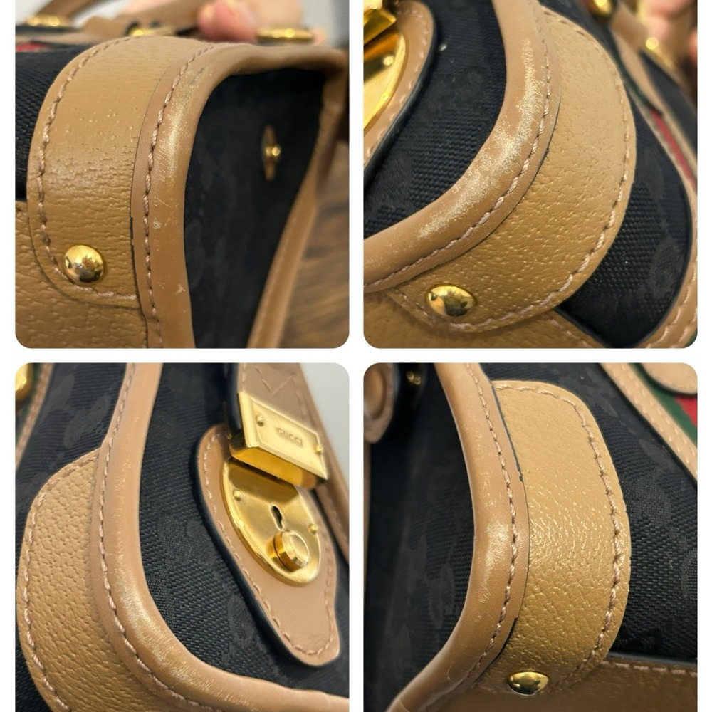 Gucci Mini GG Canvas Bauletto - Picture 14 of 15